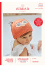 Sirdar Snuggly Baby and Children Patterns - 5275 Boys and Girls Owl Hat Patterns photo
