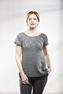 Fibra Natura Radiant Cotton Collection - Silver Blossom Tee - PDF DOWNLOAD Patterns photo