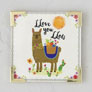 Natural Life Llive Happy Collection - Llive Happy Llama Corner Magnet Accessories photo
