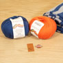 Jimmy Beans Wool Football Scarf Starter Kit - Denver Kits photo