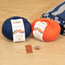 Jimmy Beans Wool Football Scarf Starter Kit - Chicago Kits photo