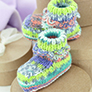 Sirdar Snuggly - 4514 Baby Booties - PDF DOWNLOAD Patterns photo