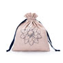 della Q Small Eden Project Bag - 115-1 - *Linen - Blush Flower Accessories photo