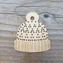 Katrinkles Stitchable Ornaments - Striped Hat Blank Accessories photo