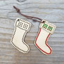 Katrinkles Stitchable Ornaments - Initial Stocking Blank Accessories photo