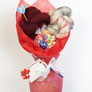 Jimmy Beans Wool - Majura Shawl Valentine Bouquet - Crochet Review