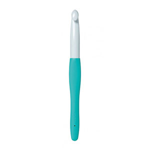 Amour Crochet Hooks- Aluminum - Size 12mm Turquoise by Clover