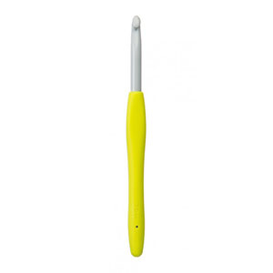 Amour Crochet Hooks- Aluminum - Size 7mm Neon Yellow by Clover