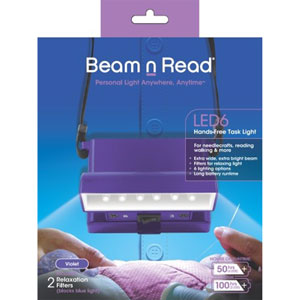 Beam N' Read Lights - LED 6 - Violet by Beam N' Read