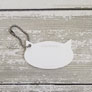 Katrinkles Write On/ Wipe Off Project Tags - Cat Tag- Silver Chain Accessories photo
