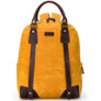 della Q Maker's Canvas Backpack  - Mustard