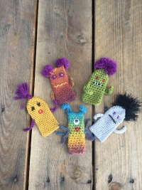 Crochet Monster Puppets