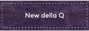 New della Q text over purple background