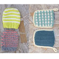 Knit and Crochet Washcloth Mitts