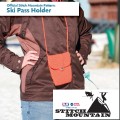 Stitch Mountain - Crocheted Ski Pass Holder