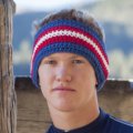 Stitch Mountain - USA Crochet Headband Free Crochet Pattern