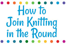 How to join knitting in the round