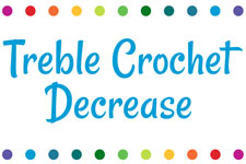 Treble Crochet Decrease