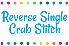 Reverse Single Crab Stitch