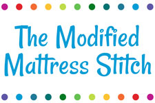 The Modified Mattress Stitch