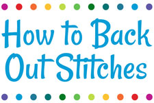 How to Back Out Stitches