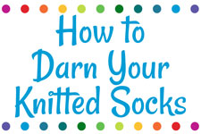 How to Darn Your Knitted Socks
