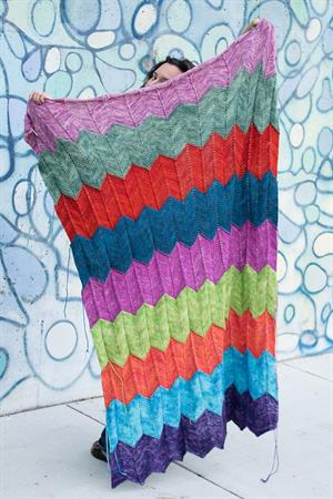 Erika's Knit Toshstrology Blanket