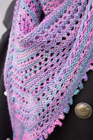 Chris's Decay Shawl in Lorna's