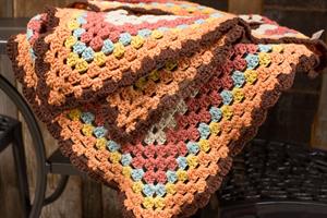 Terry's Granny Square Baby Blanket