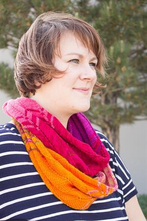 Laura's Color Play Cowl