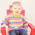Debbie Bliss Baby Cashmerino Tonals Rainbow Sweater