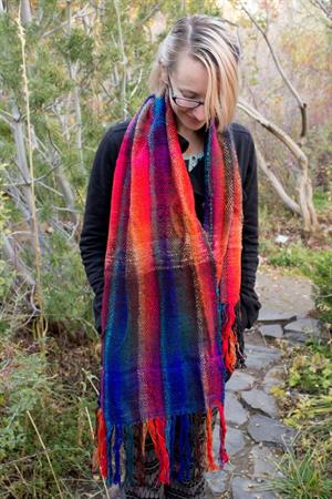 Noro's Woven Rainbow Roll Wrap