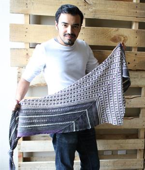 Chris' Another Time and Place Shawl