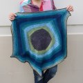 Laura's Spiral Light Baby Blanket
