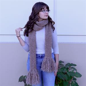Brie's Soft Boucle Scarf