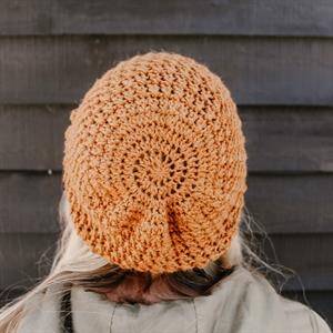 Dawn's Harmony Worsted Slouchy Crochet Hat