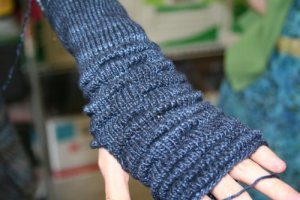 Leanne's Top Down Mitts