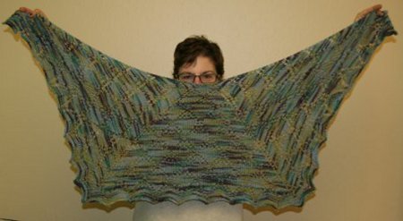 Jeanne's Rule of Three Shawl Gift (Thanks Beth Casey!)