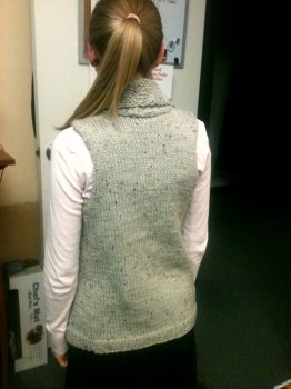 Gina's Tweed Vest