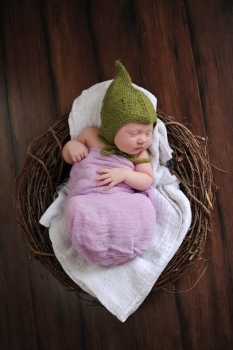 Kristen's Alfalfa Baby Hat