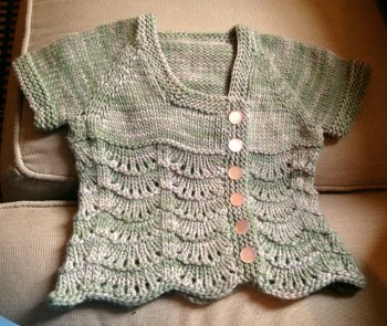 Kristen's One-Skein Malabrigo Baby Sweater