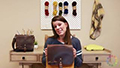 della Q - Maker's Canvas Saddlebag Video Review by Laura photo