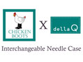 della Q - Chicken Boots Interchangeable Needle Case Video Review by Laura photo
