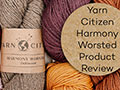 Yarn Citizen Harmony Worsted Yarn Video Review by Lena photo