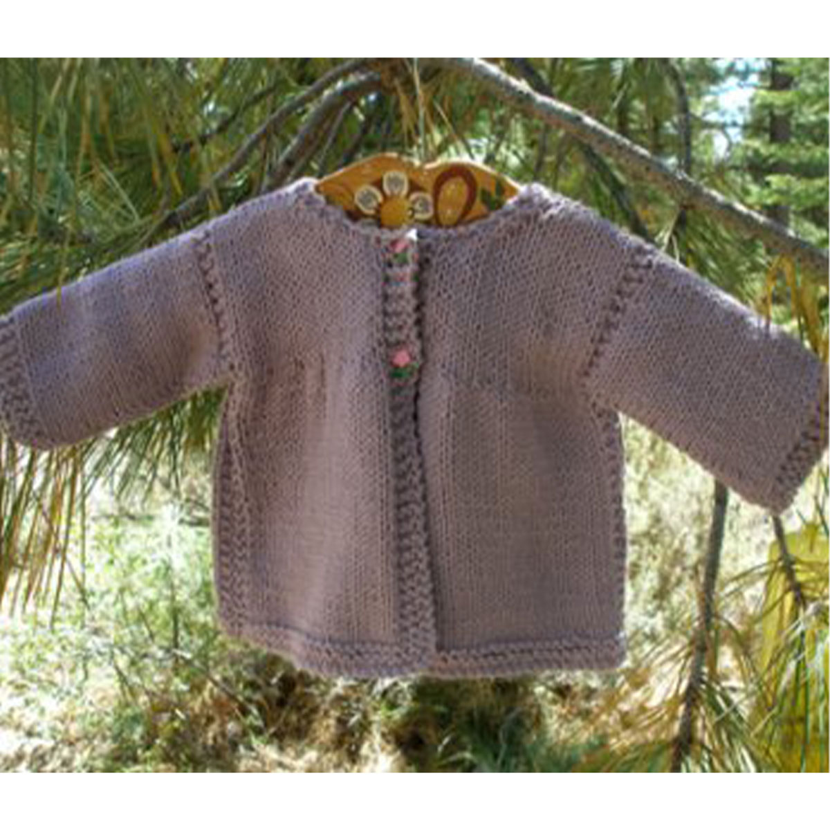 2 Knit Wits Patterns - Baby Matinee Jacket Pattern at Jimmy Beans Wool