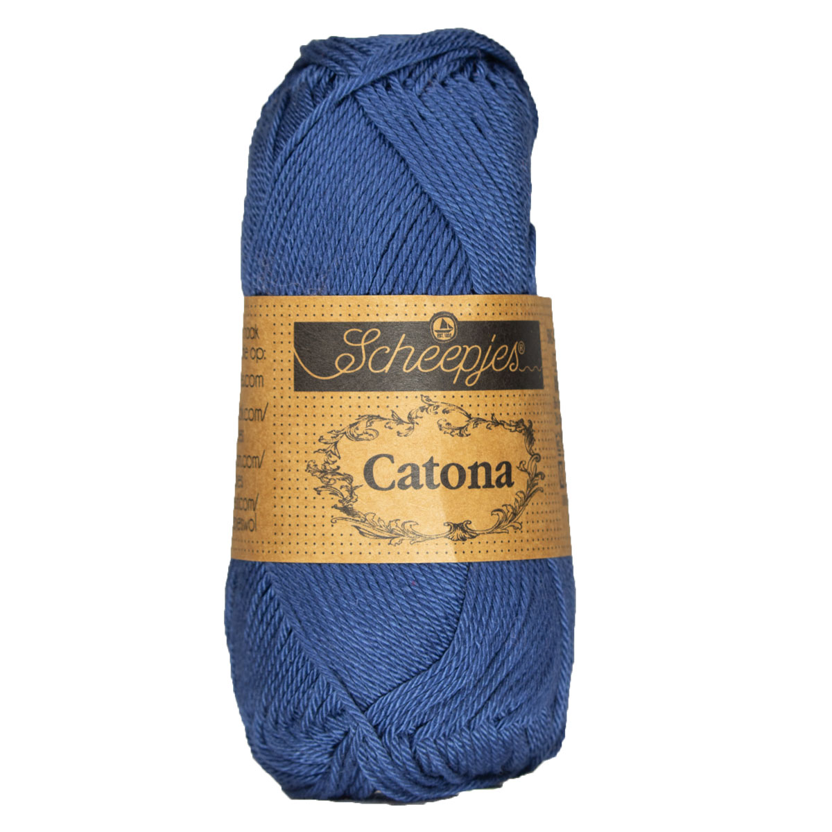 Scheepjes Catona Yarn - 521 Deep Violet at Jimmy Beans Wool