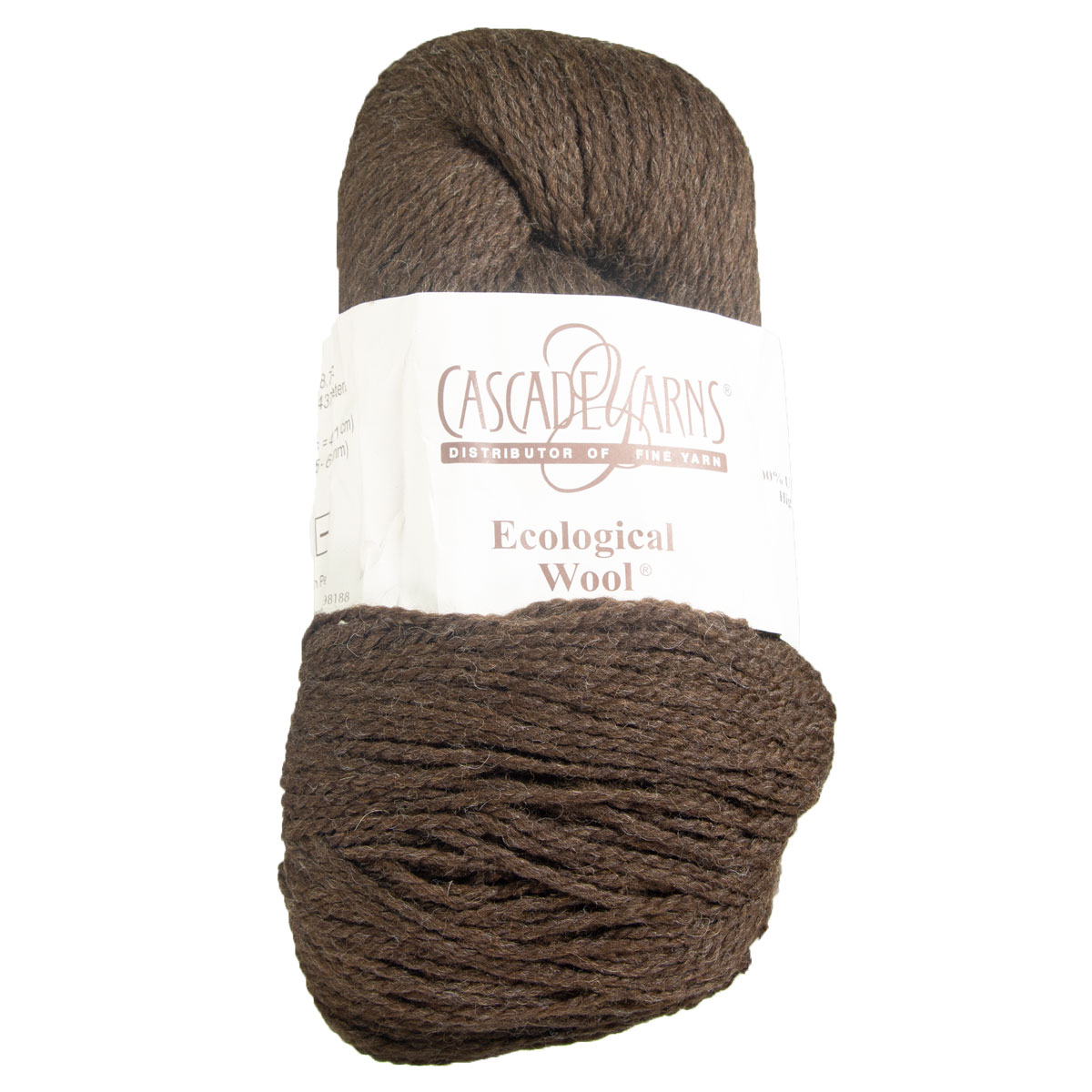 Cascade Eco Wool Yarn - 8095 - Ebony at Jimmy Beans Wool