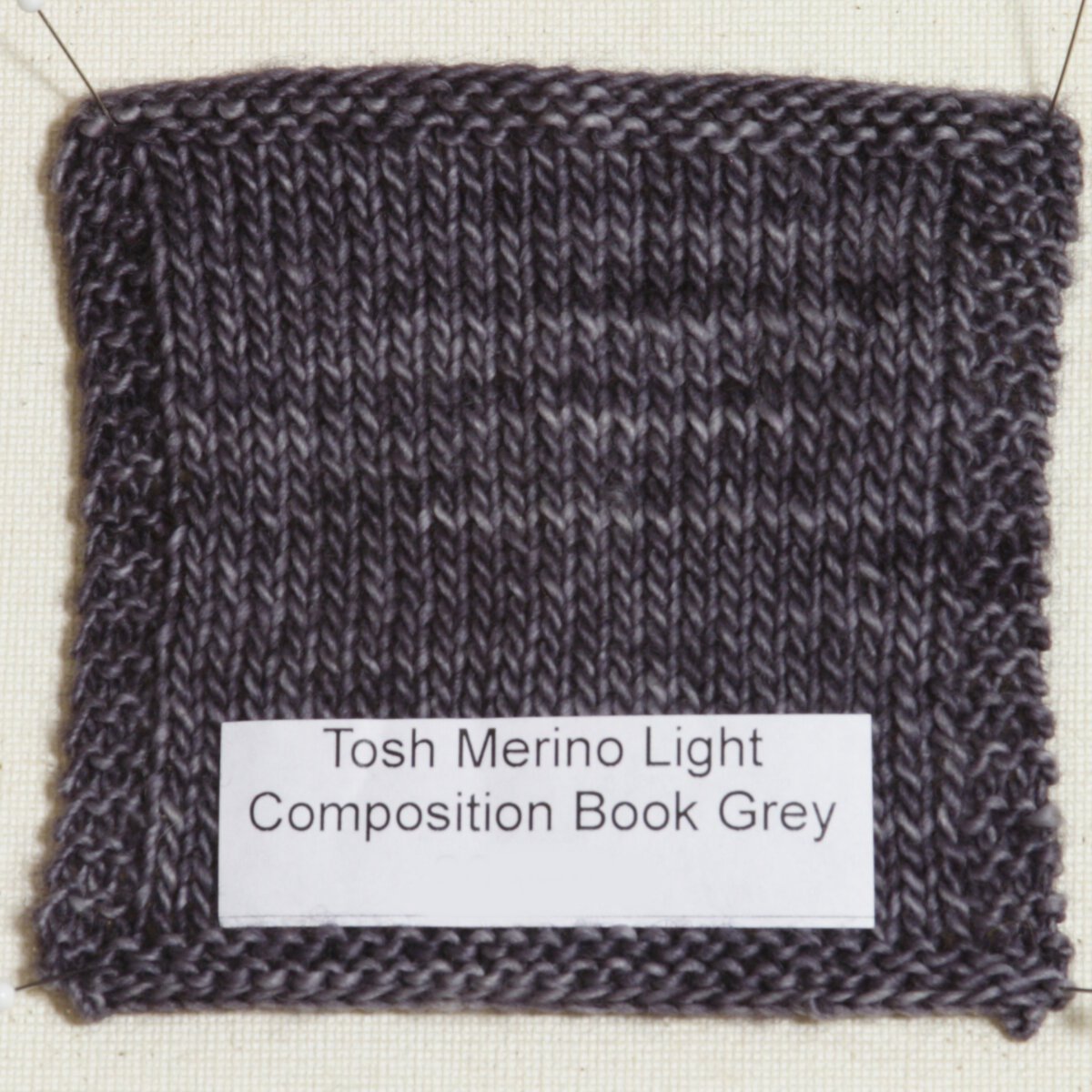 Tosh Wool + Cotton | Composition Book Gray
