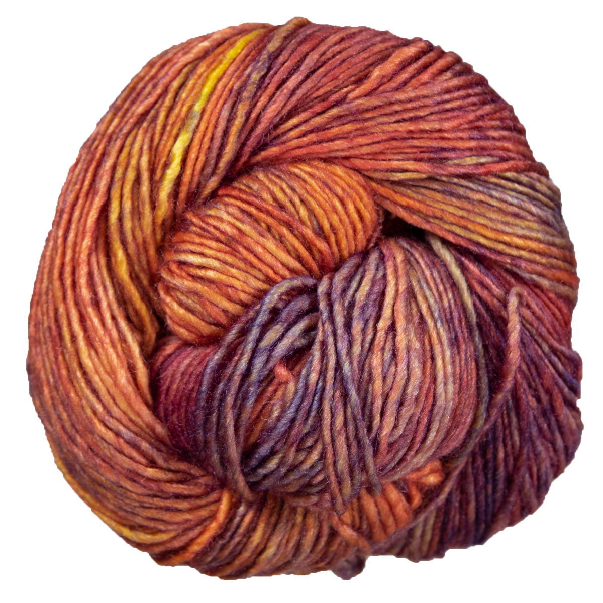Malabrigo Yarn Silky Merino Wool 50% Silk 400 50% Rupestre