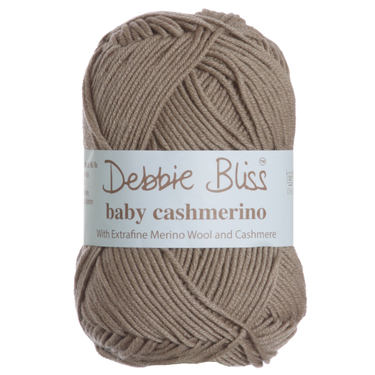 merino cashmere yarn Mink :Baby Cashmerino #64: Debbie Bliss 